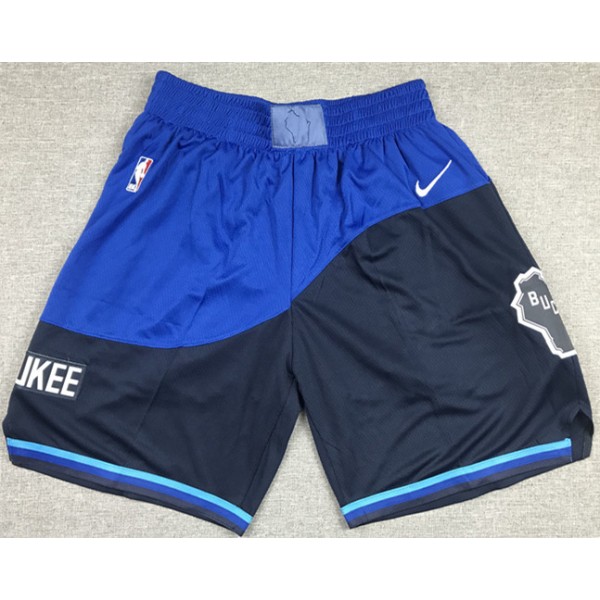 NBA Milwaukee Bucks Herren Pocket Shorts Nike City Edition M001 Swingman NBA Milwaukee Bucks Herren Pocket Shorts Nike City Edition M001 Swingman